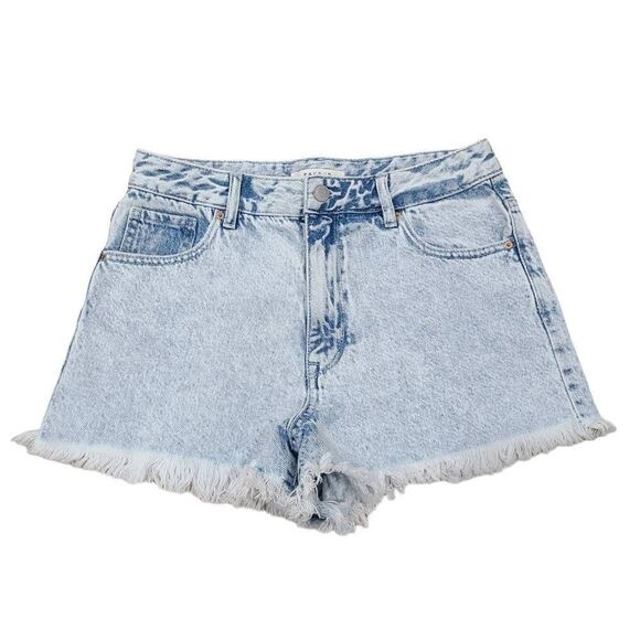 Pacsun Cut-Off Shorts Womens 27 Blue Denim High Rise Festival Western Outdoor - Picture 1 of 7
